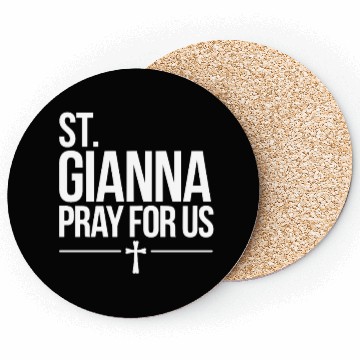 Discover St. Gianna Pray for Us Catholic Patron Saint Coasters
