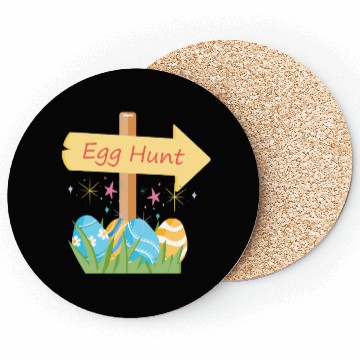 Discover Egg Hunt Adventure – Fun & Festive Easter Apparel Coasters