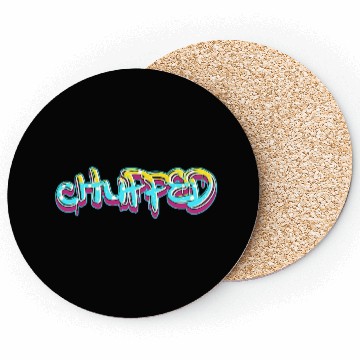 Discover CHUPPED  finish in light blue Coasters