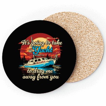 Discover Vintage Style on Back Yacht Rock Party Boat Coasters