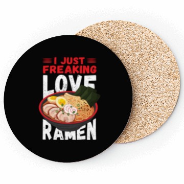Discover Ramen Japanese Noodles I Love Ramen Coasters