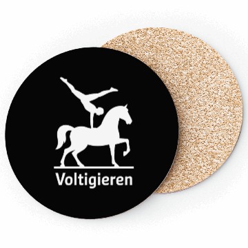 Discover Voltigieren Equestrian Elegance Horse Performance Coasters