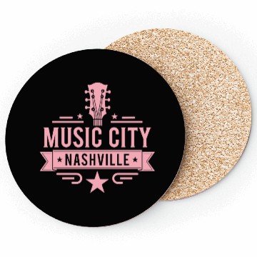 Discover Music City Nashville Guitar Tennessee Coasters