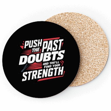 Discover Self Growth Mindset Motivation Inner Strength Coasters