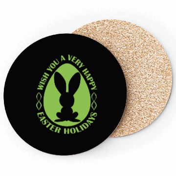 Discover WISH YOU A VERY HAPPY EASTER HOLIDAYS Coasters