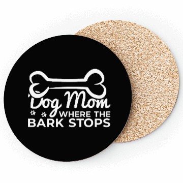 Discover Funny Dog Mom Coasters