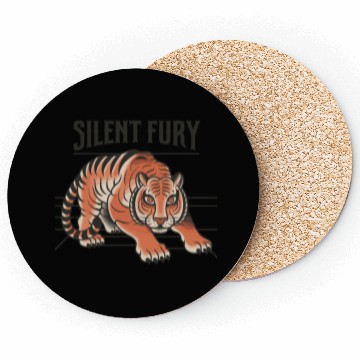 Discover Silent Fury Tiger Coasters