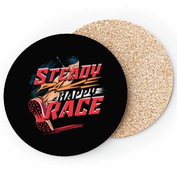 Discover Marathon Marathoner Steady Place Happy Race Coasters