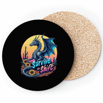 Discover Embrace The Change Survive the Shift Coasters