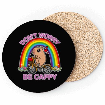 Discover Don't worry be cappy Coasters