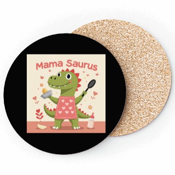 Discover Mama Saurus – Fierce, Fun & Full of Love! Mother’s Coasters