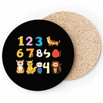 Discover Number Animals Coasters