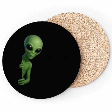 Discover Alien I saw that jesus meme Coasters