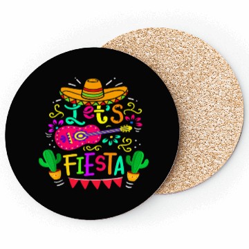 Discover Let's Fiesta Cinco De Mayo Mexican Party Guitar Lo Coasters