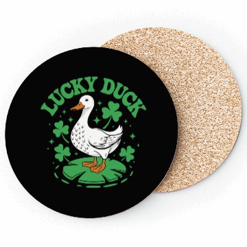 Discover Lucky Duck Clovers Coasters