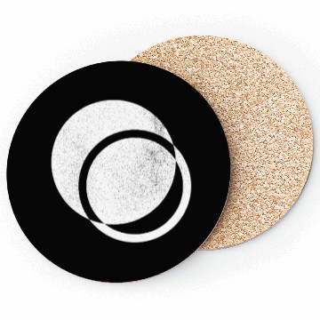 Discover Minimalist Overlapping Circles Graphic Coasters – R