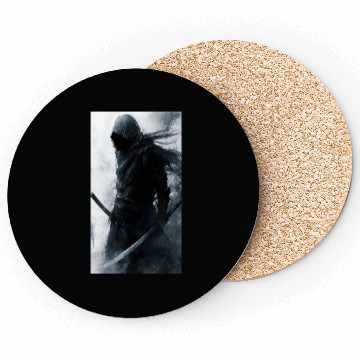 Discover Shadow Blade Warrior Coasters