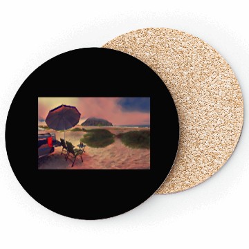 Discover Morro Beach Picnic Coasters