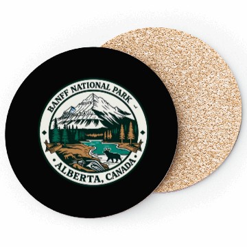 Discover Banff National Park Alberta Canada Coasters