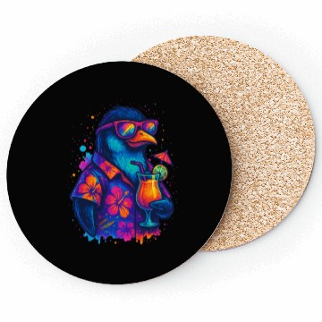 Discover Cool Penguin Vibes Coasters