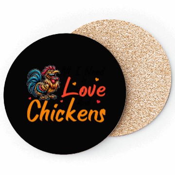Discover Chicken Accessories Chicken Stuff Poultry Farmer Coasters