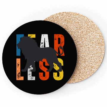 Discover Fearless Lion Head Coasters– Power, Pride & Strength
