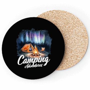 Discover Camping Adventures Coasters