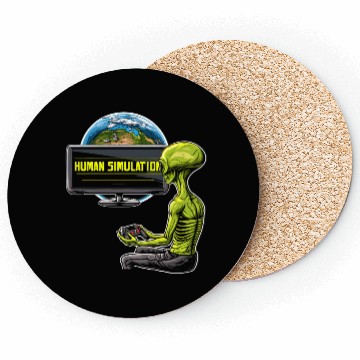 Discover Human Simulation Coasters Alien Earth Extraterrestrial
