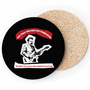 Discover Nietzsche Headbanging Guitar Quote Coasters