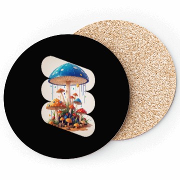 Discover Magical Mushroom Forest Coasters