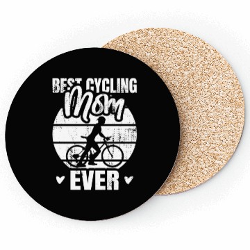 Discover Cycling Mom Coasters