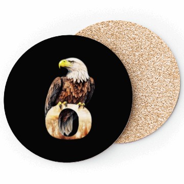 Discover EAGLE LETTER O Coasters