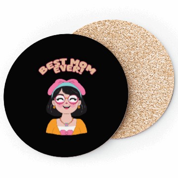Discover best mom ever Coasters