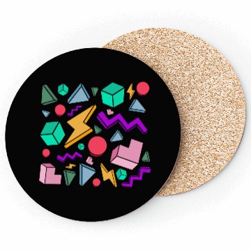 Discover 80s Aesthetic Vintage Retro Coasters