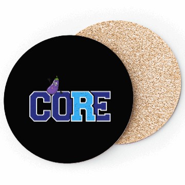 Discover Core and eggplant Coasters