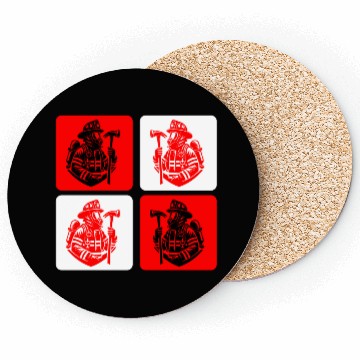 Discover Fire Brigade - Courage In Action Coasters