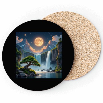 Discover Harmonious Night 4 Coasters