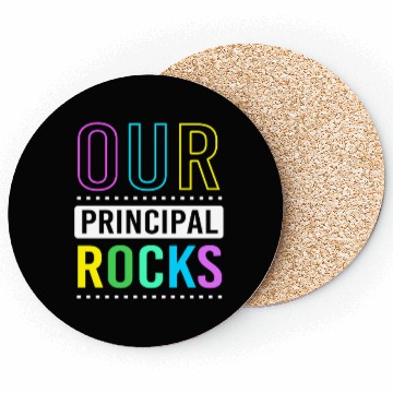 Discover School Principal Bak To School Coasters