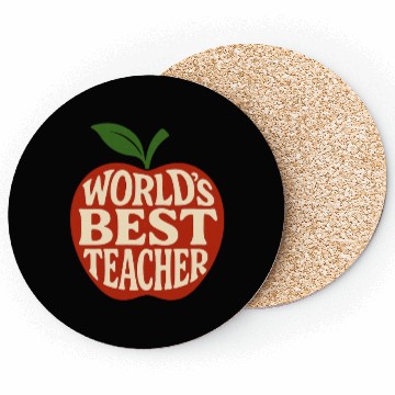 Discover Worlds Best Teacher Coasters