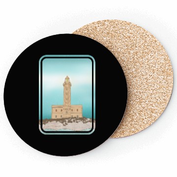 Discover Vieste Lighthouse Italy Coasters