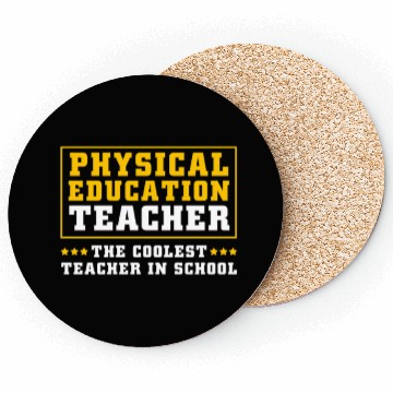 Discover Physical Education Teacher Sports Coach Coasters