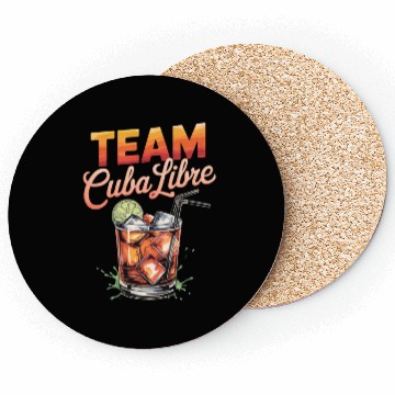 Discover Cocktail Bartender Team Cuba Libre Coasters