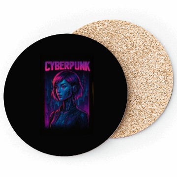 Discover Cyberpunk Future: Neon Cityscape and Cyborg Coasters