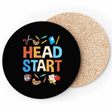Discover Head Start Crew School Teacher Coasters