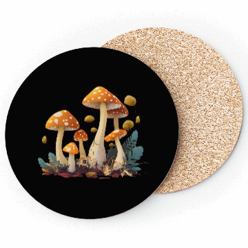 Discover Mushroom Dreams – Forest Moods Coasters