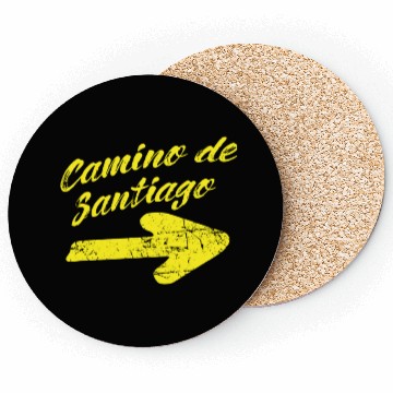 Discover Way of St. James Camino de Santiago Coasters