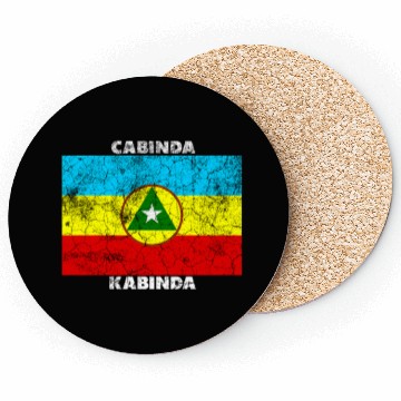 Discover Cabinda Flag – African Independence Vintage Style Coasters