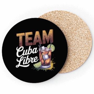Discover Cocktail Bartender Team Cuba Libre Coasters