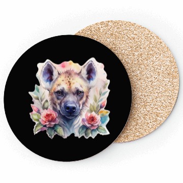Discover Sage the Blooming Hyena Coasters