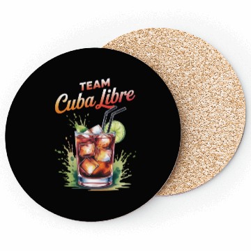 Discover Cocktail Bartender Team Cuba Libre Coasters